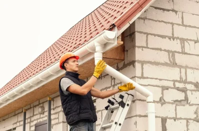 Pose et remplacement de gouttières à Lachambre